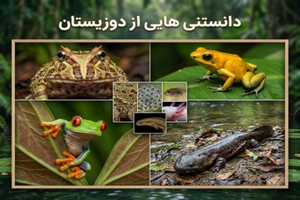 دانستنی هایی از دوزیستان